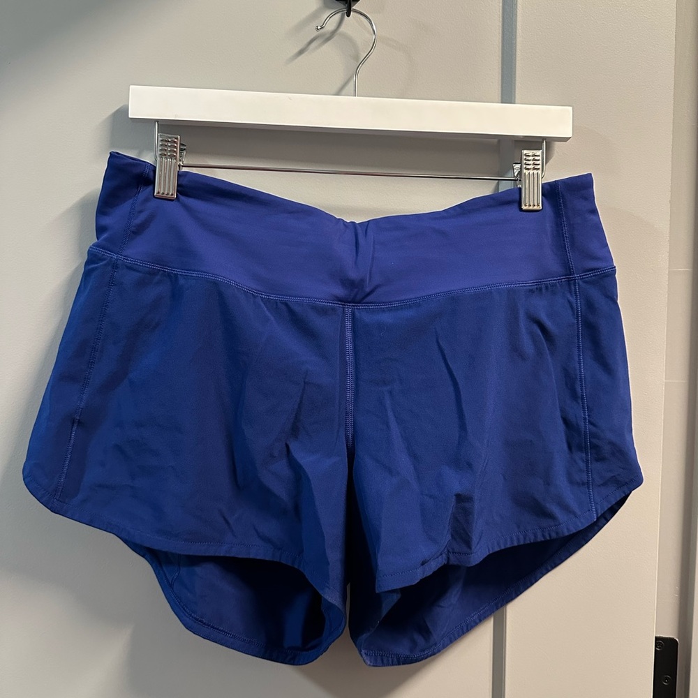 lululemon athletica Speed Up Shorts in Royal Blue